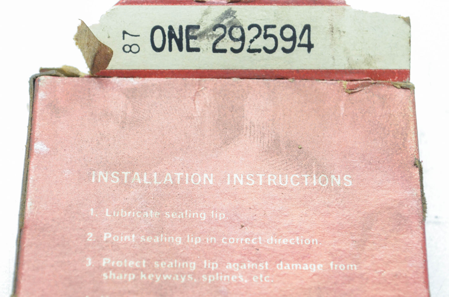 National Oil Seals 292594 Oil Seal NOS