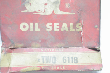 OEM National Oil Seals 6118 Oil Seal NOS