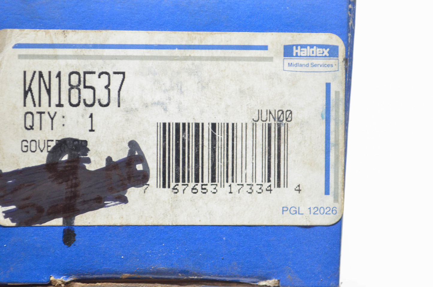 Haldex KN18537 Governer Kit NOS
