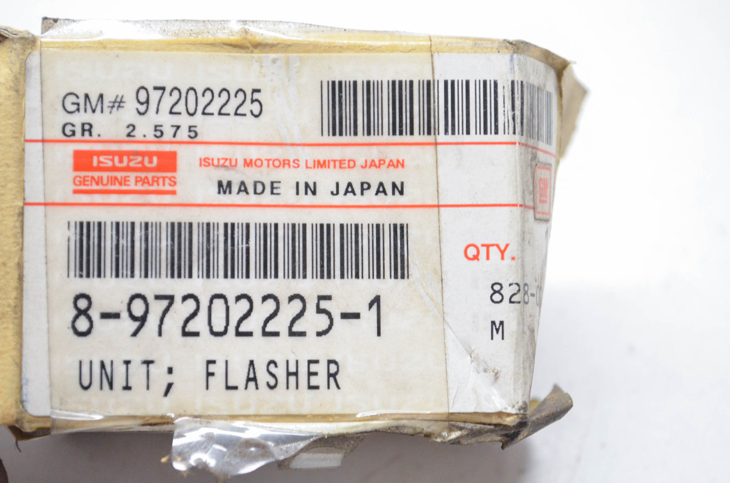 Isuzu 8-97202225-1, 97202225 Flasher Unit NOS