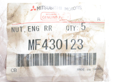 Mitsubishi MF430123 Nut Qty 5 NOS
