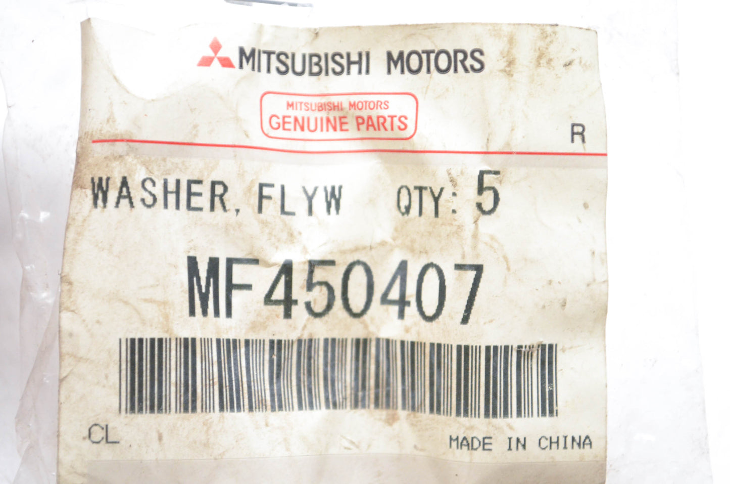 Mitsubishi MF450407 Stopper Washer Qty 5 NOS
