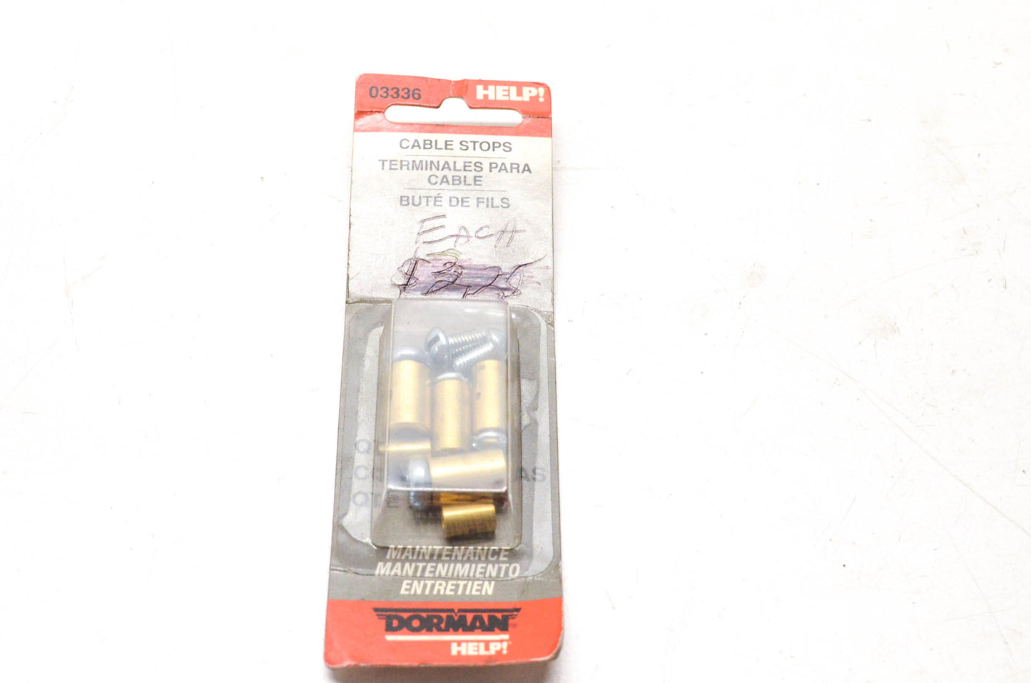 Dorman 03336 Cable Stop Kit NOS