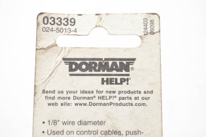 Dorman 03339 Cable Stop Kit NOS