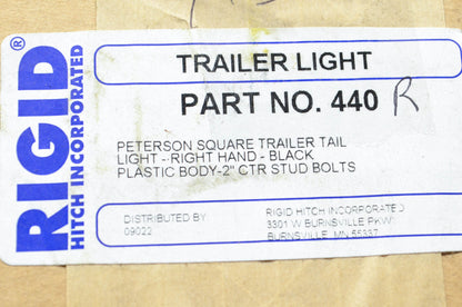 Peterson 440 Right Hand Trailer Light NOS