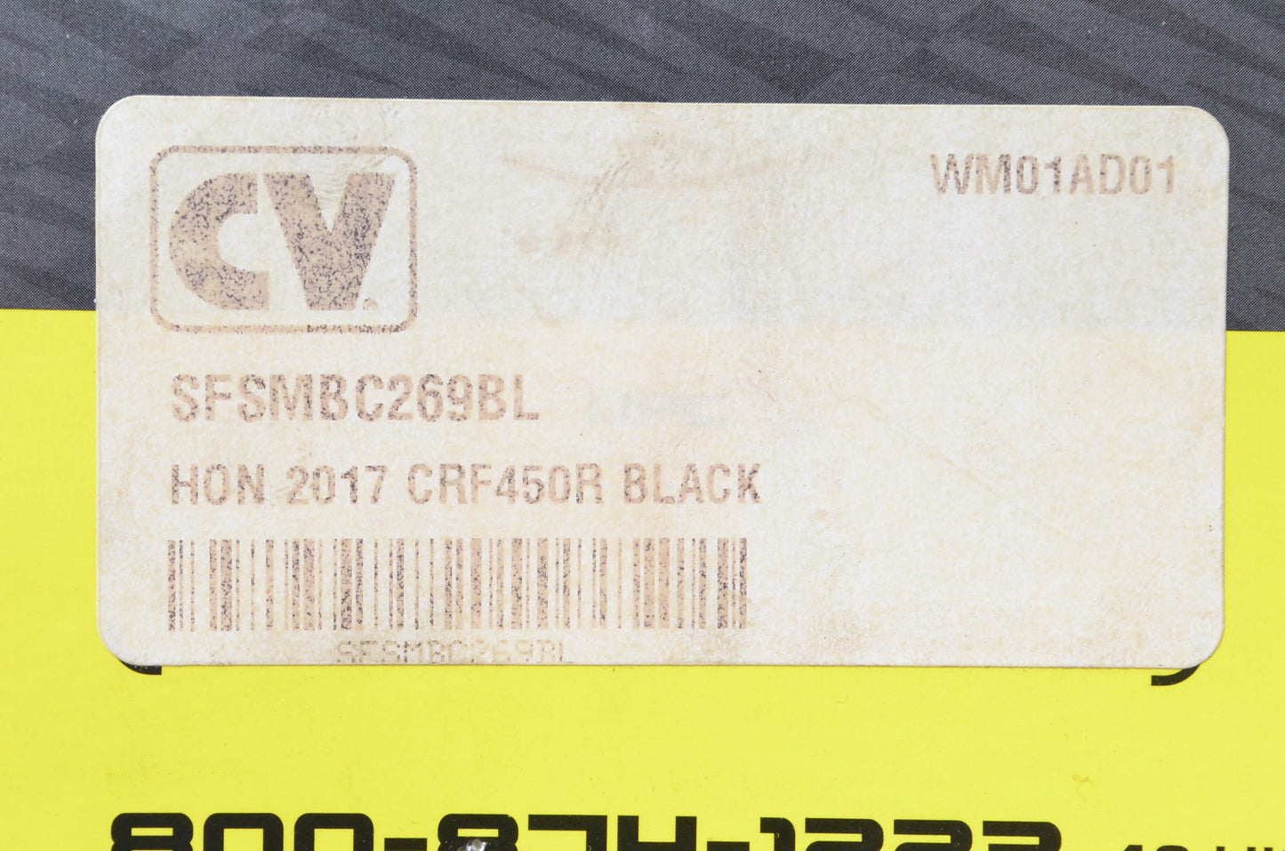 CV4 SFSMBC269BL, WM01AD01 Radiator Hose Kit NOS