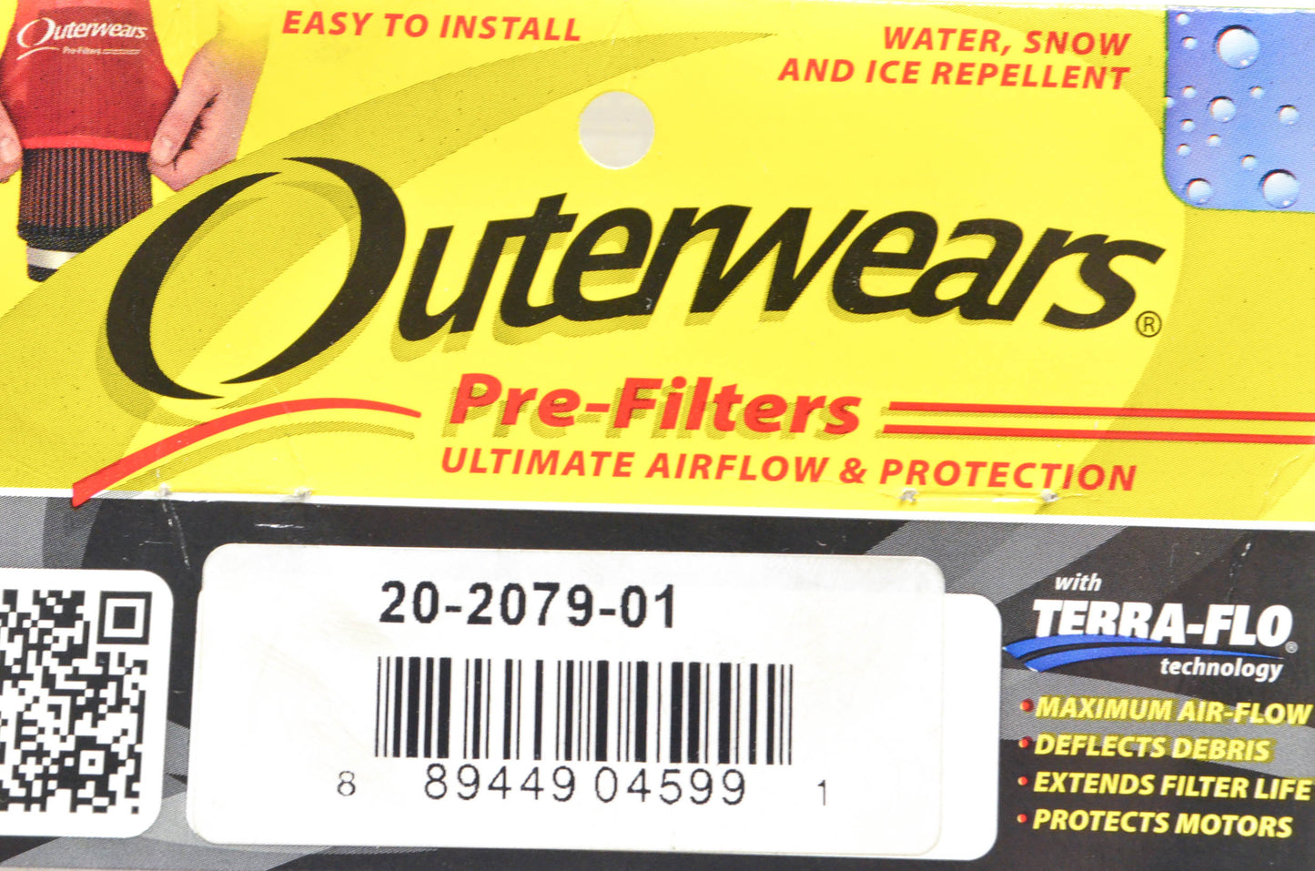 Outerwears 20-2079-01 Pre-Filter NOS