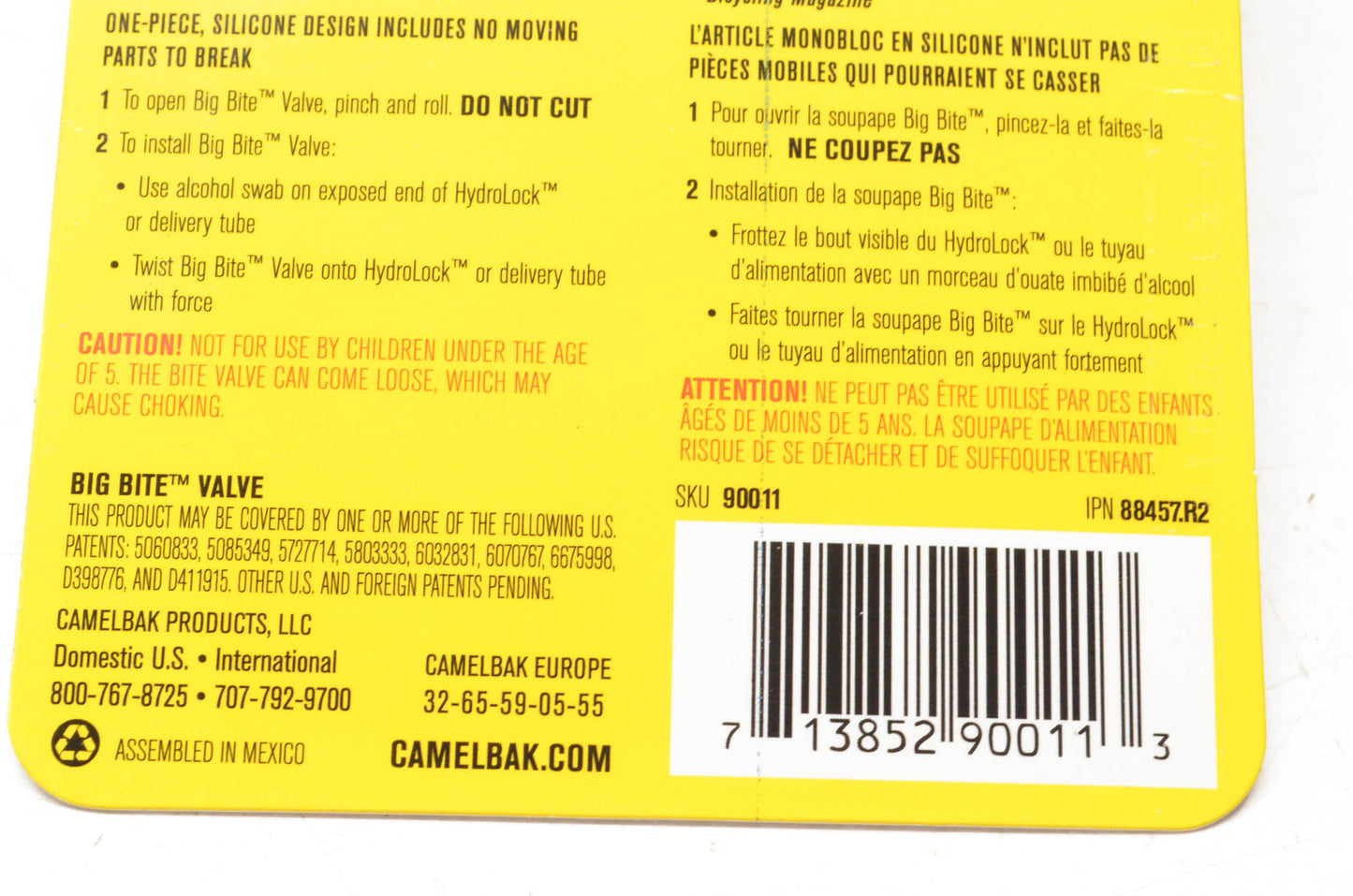 Camelbak 90011 Big Bite Valve NOS