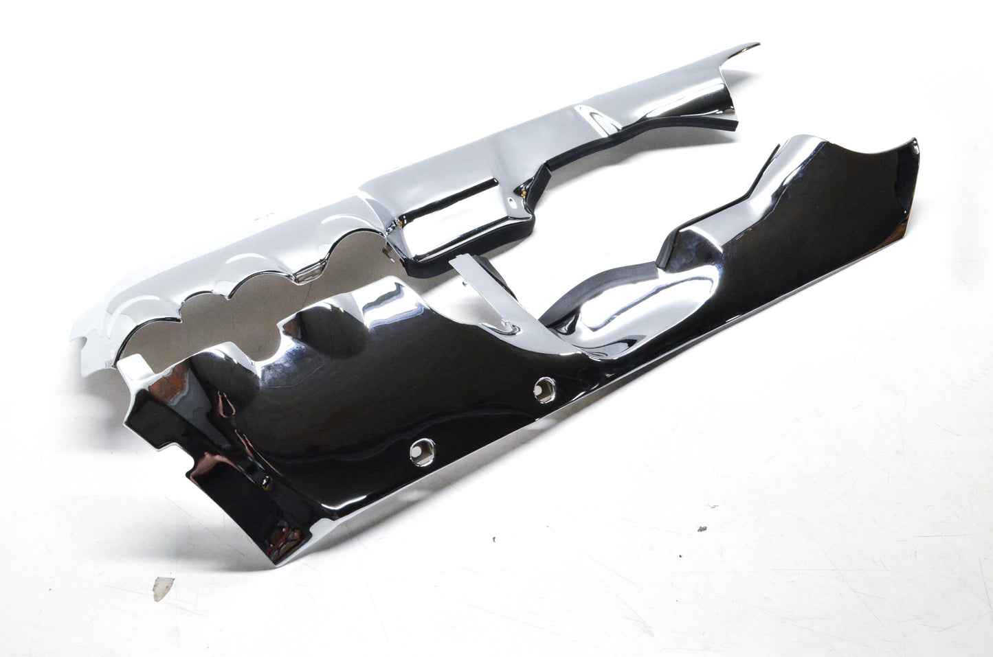 Show Chrome 52-614 Chrome Lower Exhaust Cowls NOS