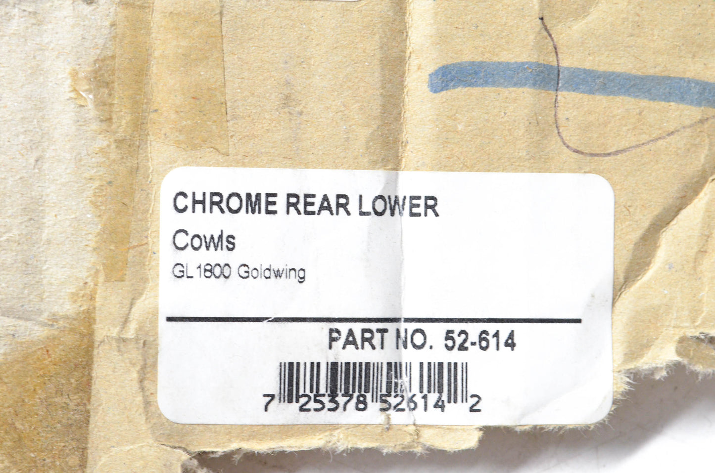 Show Chrome 52-614 Chrome Lower Exhaust Cowls NOS