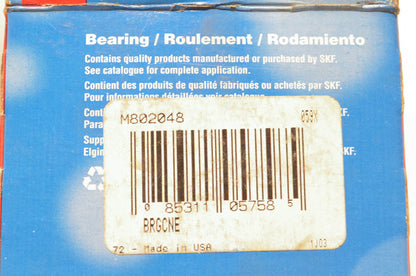 Koyo M802048 Tapered Roller Bearing NOS