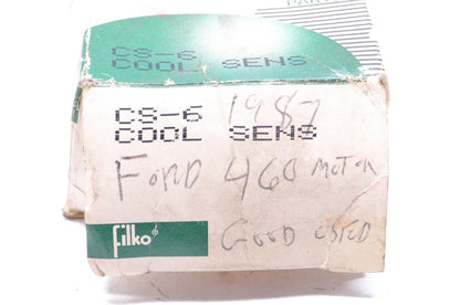 Filko CS-6 Engine Coolant Temperature Sensor NOS
