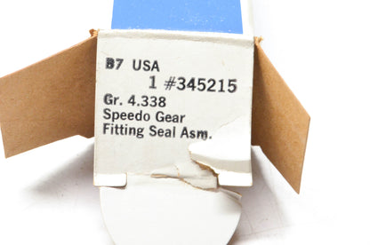 GM 345215 Speedometer Driven Gear Sleeve NOS