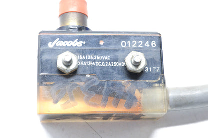 Jacobs 012246, Clutch Pedal Switch & Wire