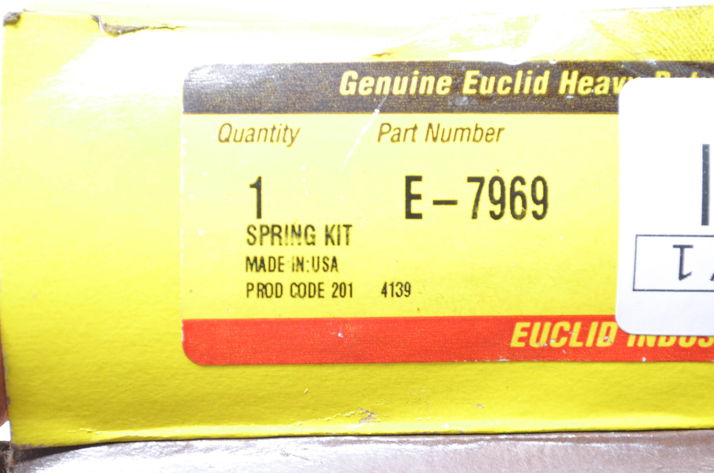 Euclid E-7969 Return Spring Kit NOS