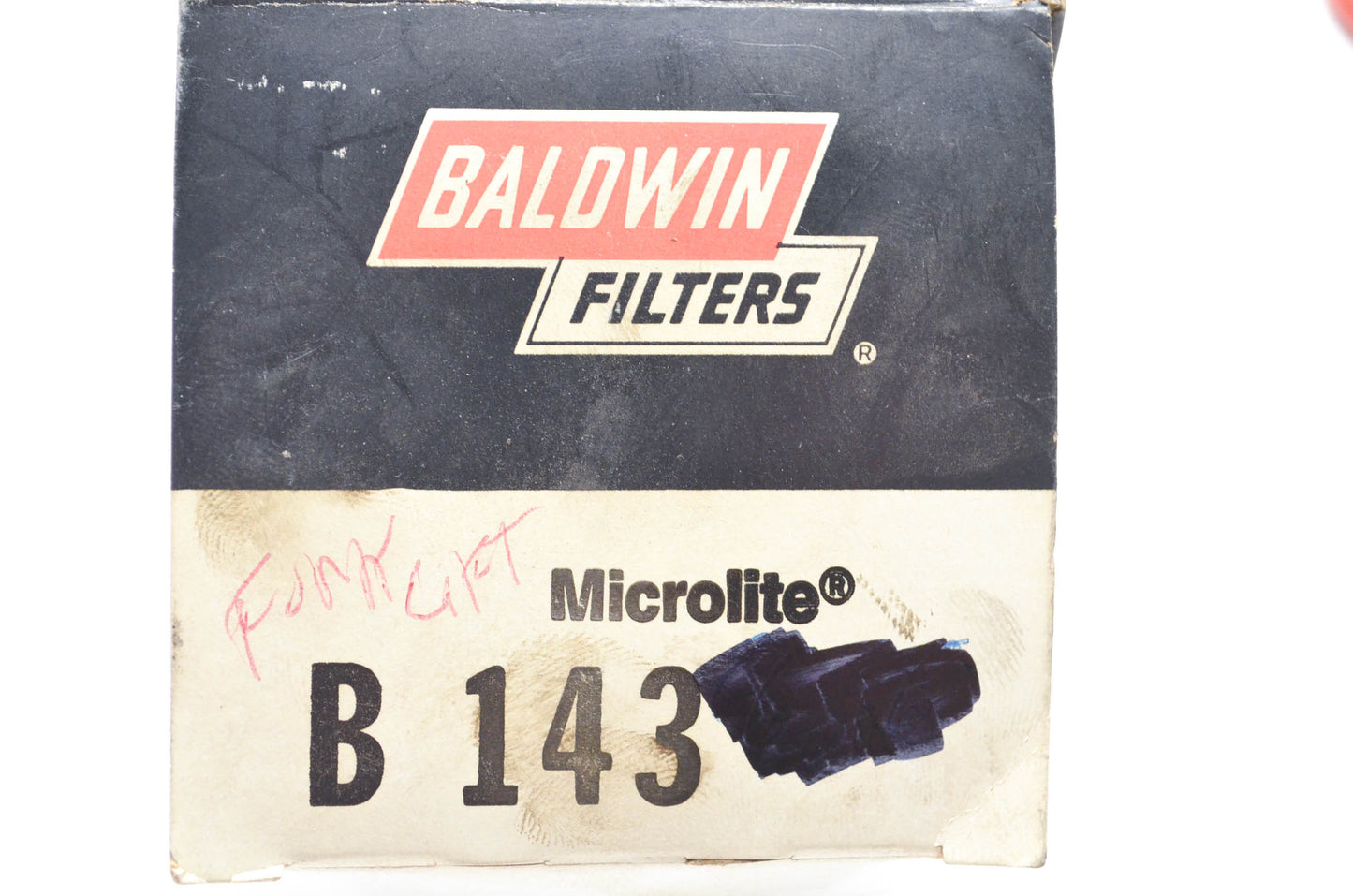 Baldwin Filters B143, B 143 Oil Filter NOS