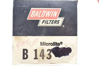 Baldwin Filters B143, B 143 Oil Filter NOS