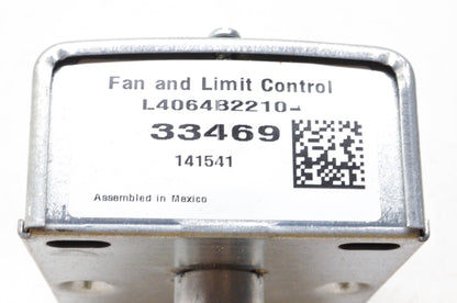 Honeywell L4064B2210, 33469 Fan & Limit Control Assembly NOS