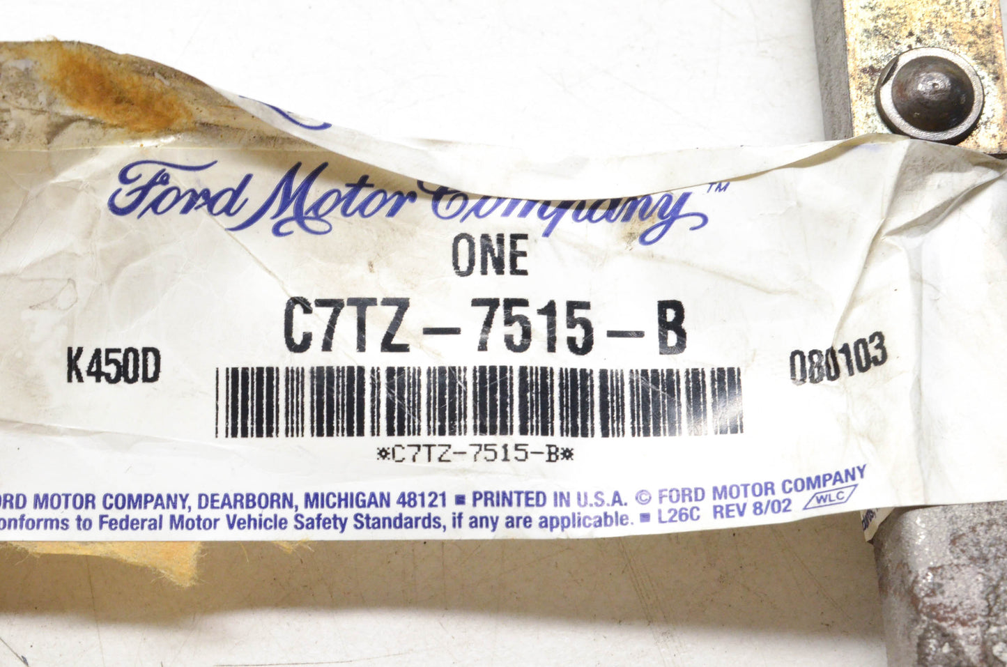 New OEM Ford C7TZ-7515-B, C7TZ7515B Clutch Release Lever NOS