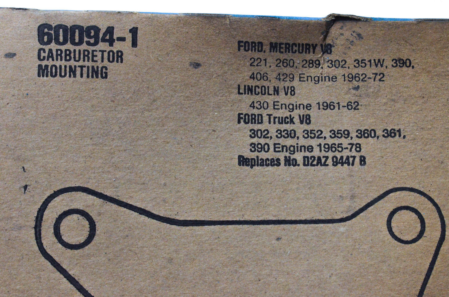 Fel-Pro 60094-1 Carburetor Mounting Gasket NOS