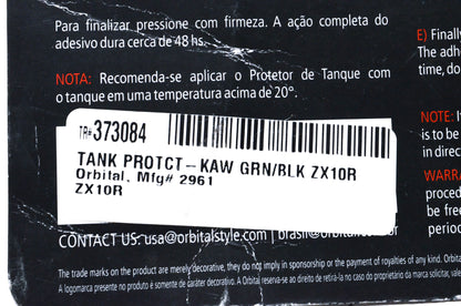Orbital 373084, 2961 Green Tank Protector for Kawasaki NOS