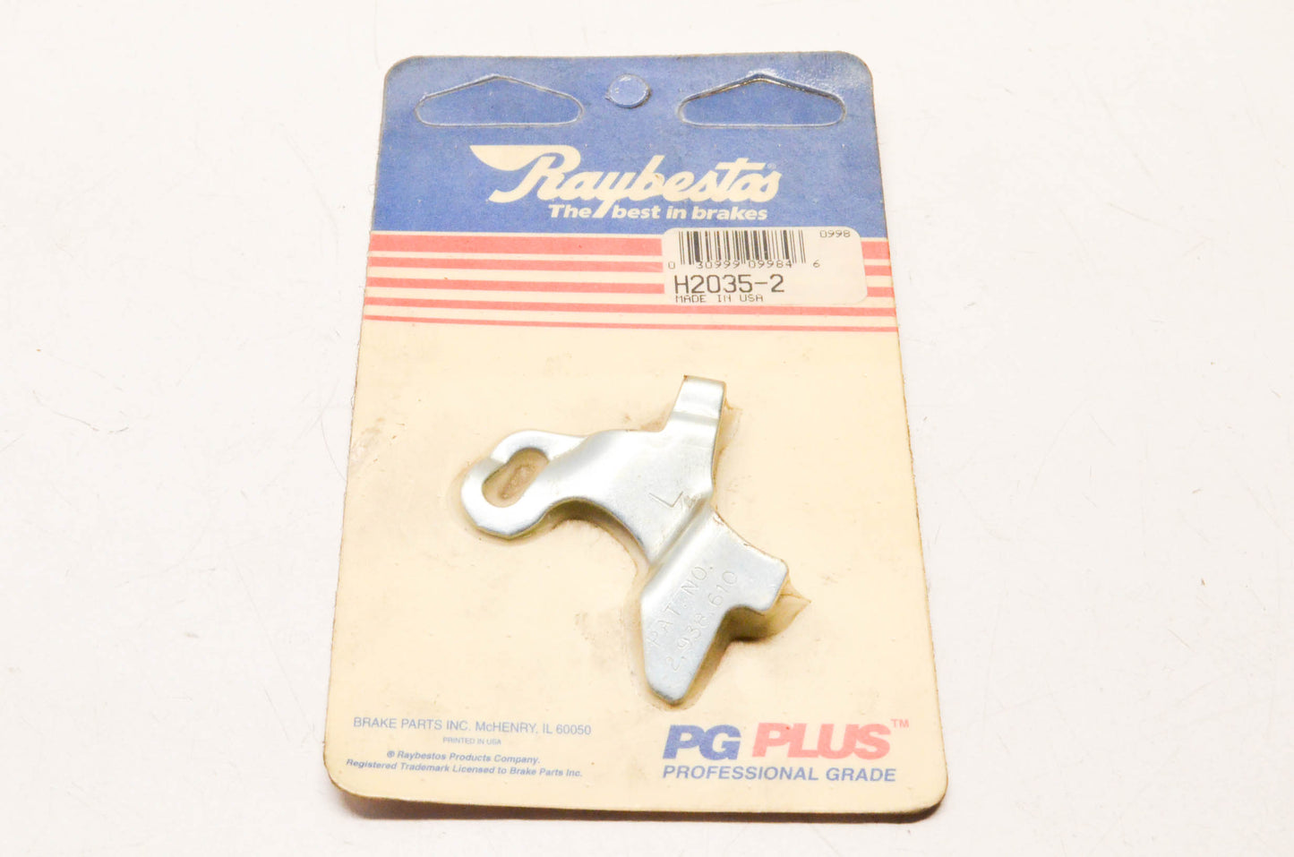 Raybestos H2035-2 Drum Brake Adjusting Lever NOS
