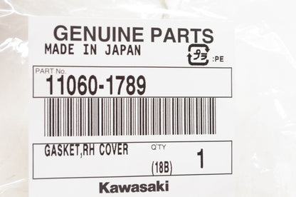 New OEM Kawasaki 11060-1789 Right Hand Cover Gakset NOS