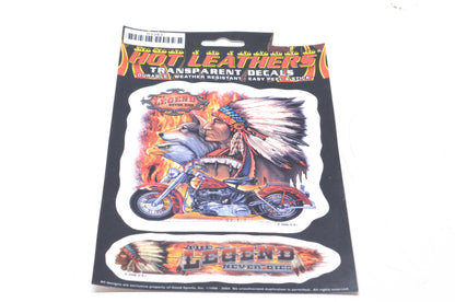 Hot Leathers D2293 "Legend Never Dies" Decal NOS