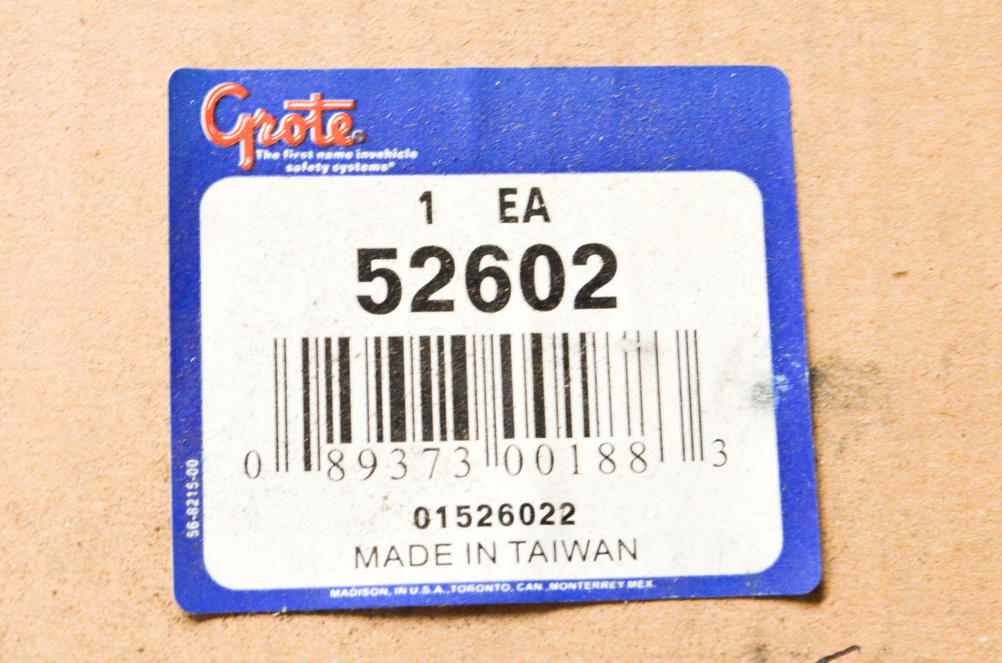 Grote 52602 Two Stud Stop/Tail Light NOS