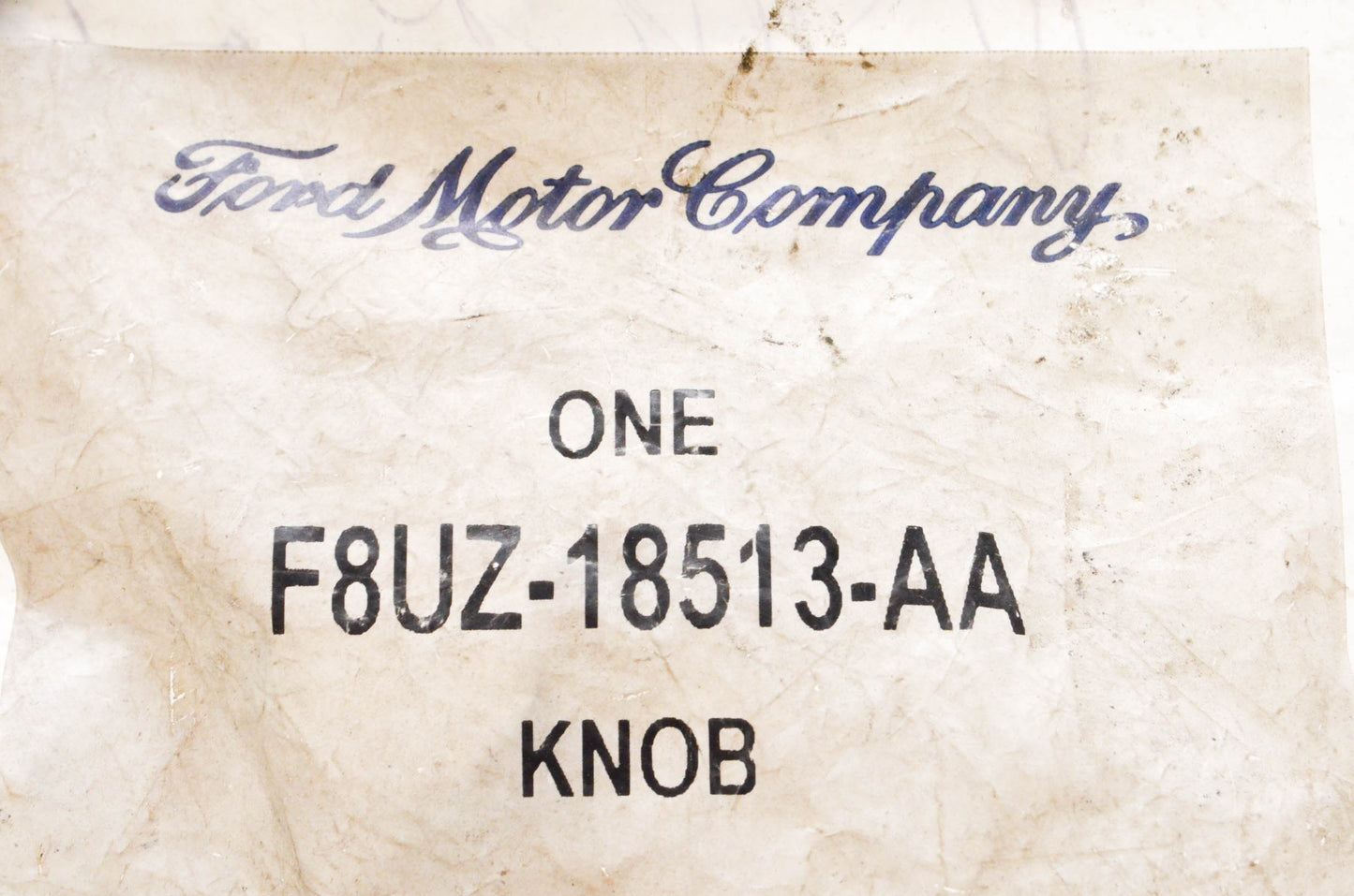 New OEM Ford F8UZ-18513-AA Fan Knob NOS