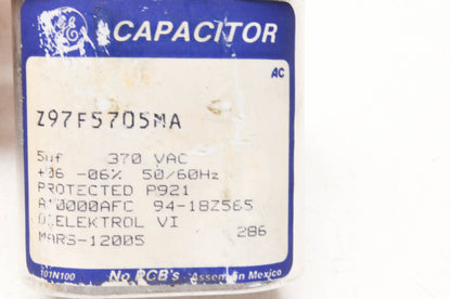 General Electric Z97F5705MA, Z97F5705 Capacitor NOS