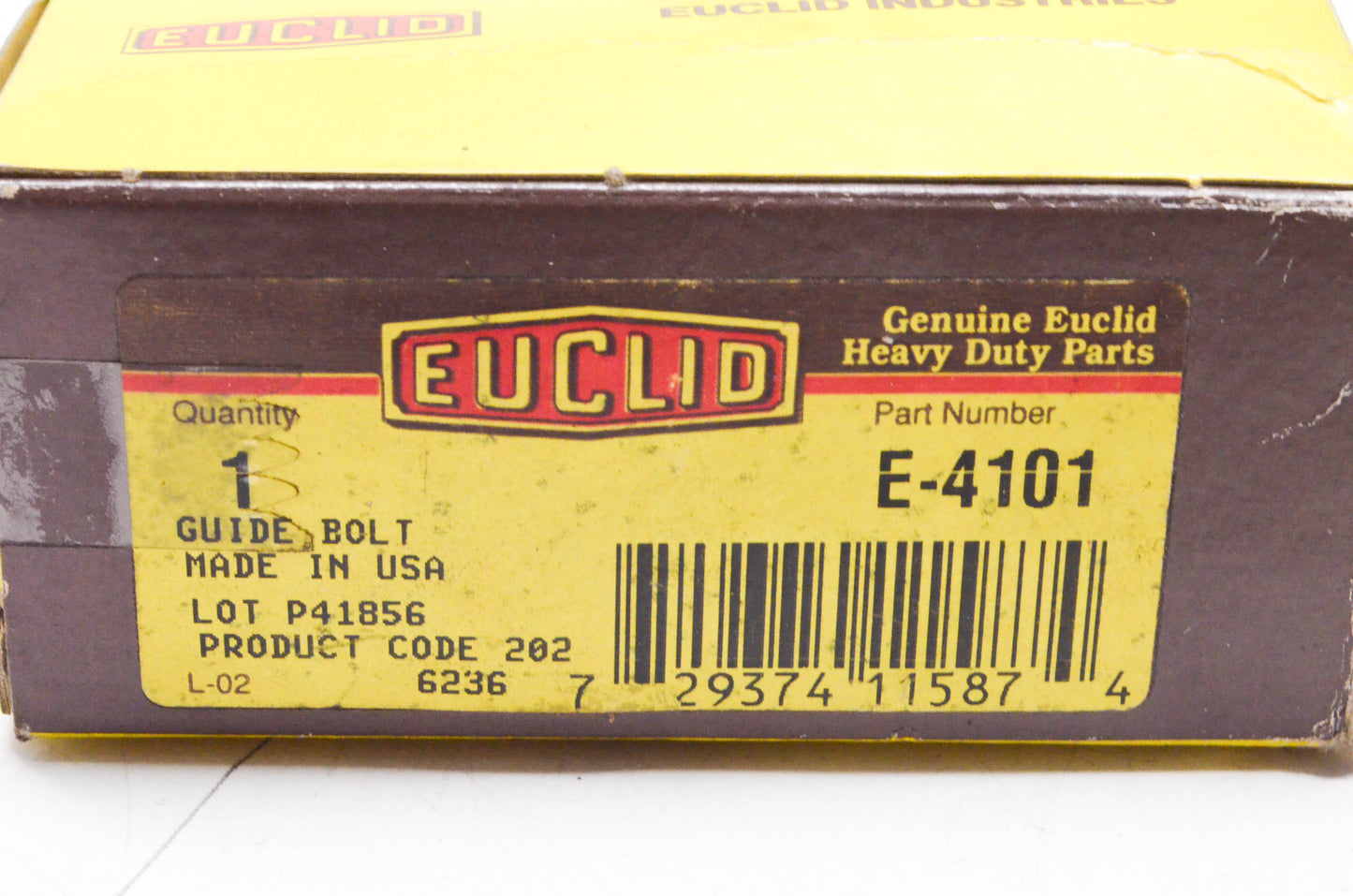 Euclid E-4101 Disc Brake Guide Bolt NOS