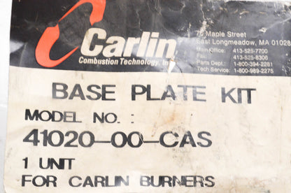 Carlin 41020-00-CAS Ignition System Base Plate Kit NOS