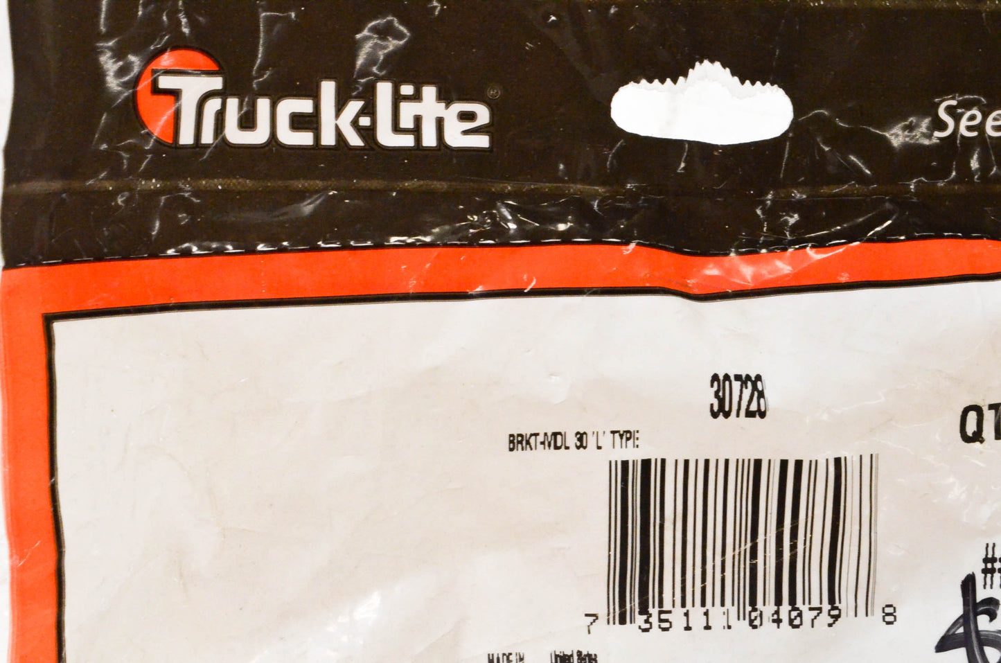 Truck-Lite 30728 Steel Mounting Bracket NOS