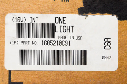 International 1685210C91 Amber Marker Lamp Assembly NOS