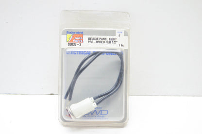 Federated 83033-3 Pre Wired Red Panel Light NOS
