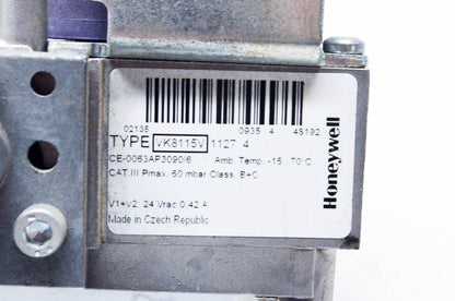 Honeywell VK8115V, VK8115F Gas Valve Used