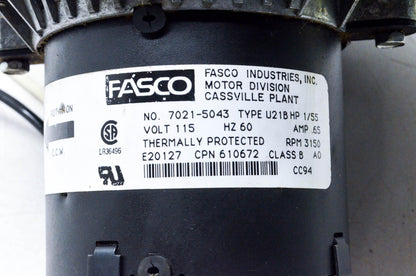 MagneTek 350001-2035 Inducer Blower Assembly NOS