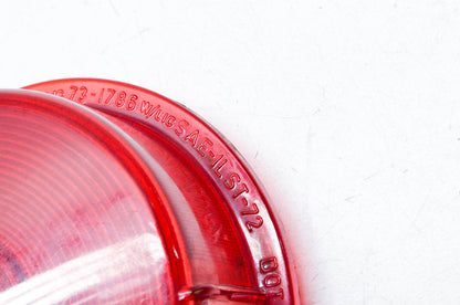 Dominion Auto SAE-ILST-72 Red Round Lens