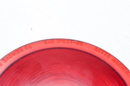 Betts SAE IP2ST-80 Red Flush Mount Round Lens