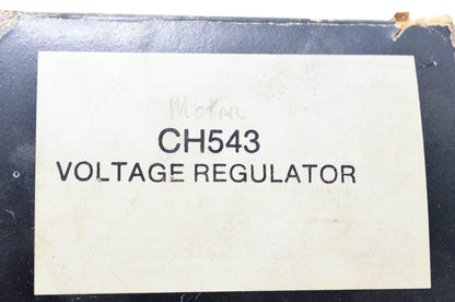 E-Tron CH543 Voltage Regulator NOS