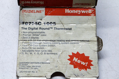 Honeywell T8775C 1005 Non-programmable Round Thermostat