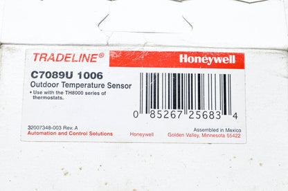 Honeywell C7089U 1006 Outdoor Temperature Sensor NOS