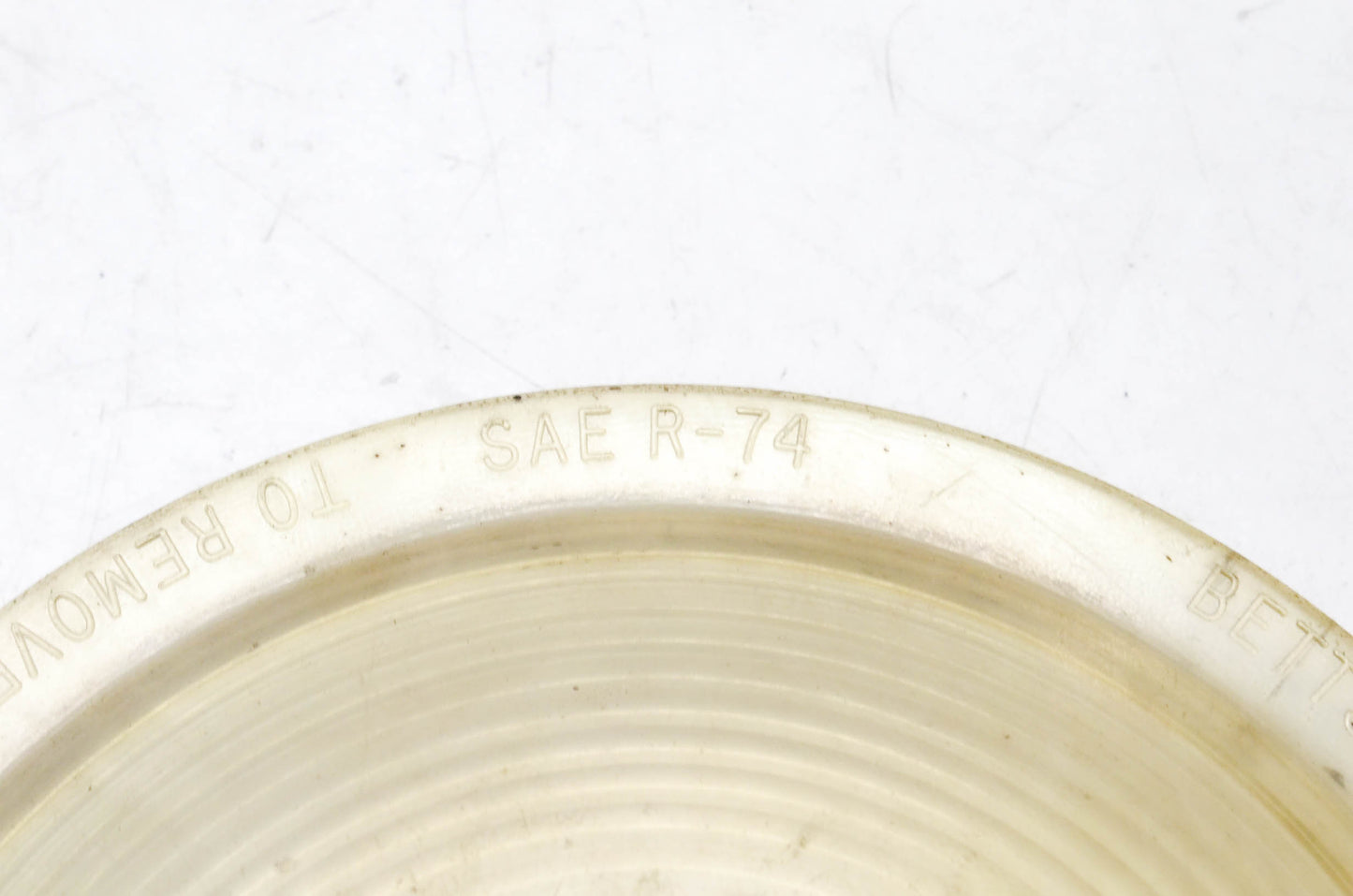 Betts SAE R-74, 71BU Clear Round Lens Cover