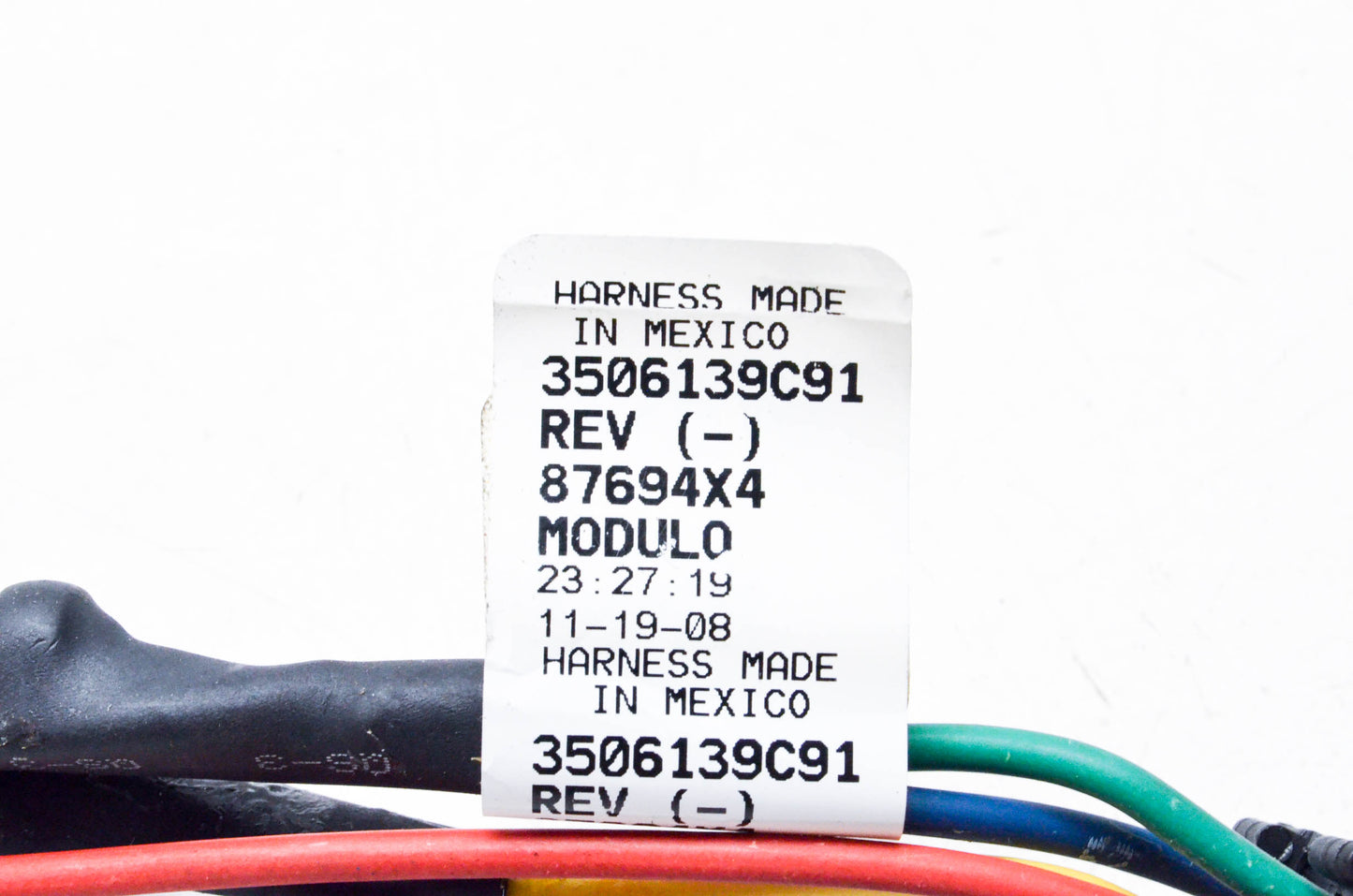 International 3506139C91 Turn Signal Harness Assembly NOS