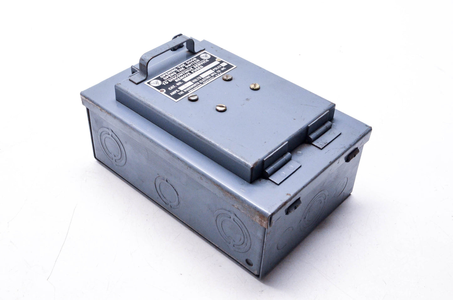 Wadsworth 3863 Disconnect Box