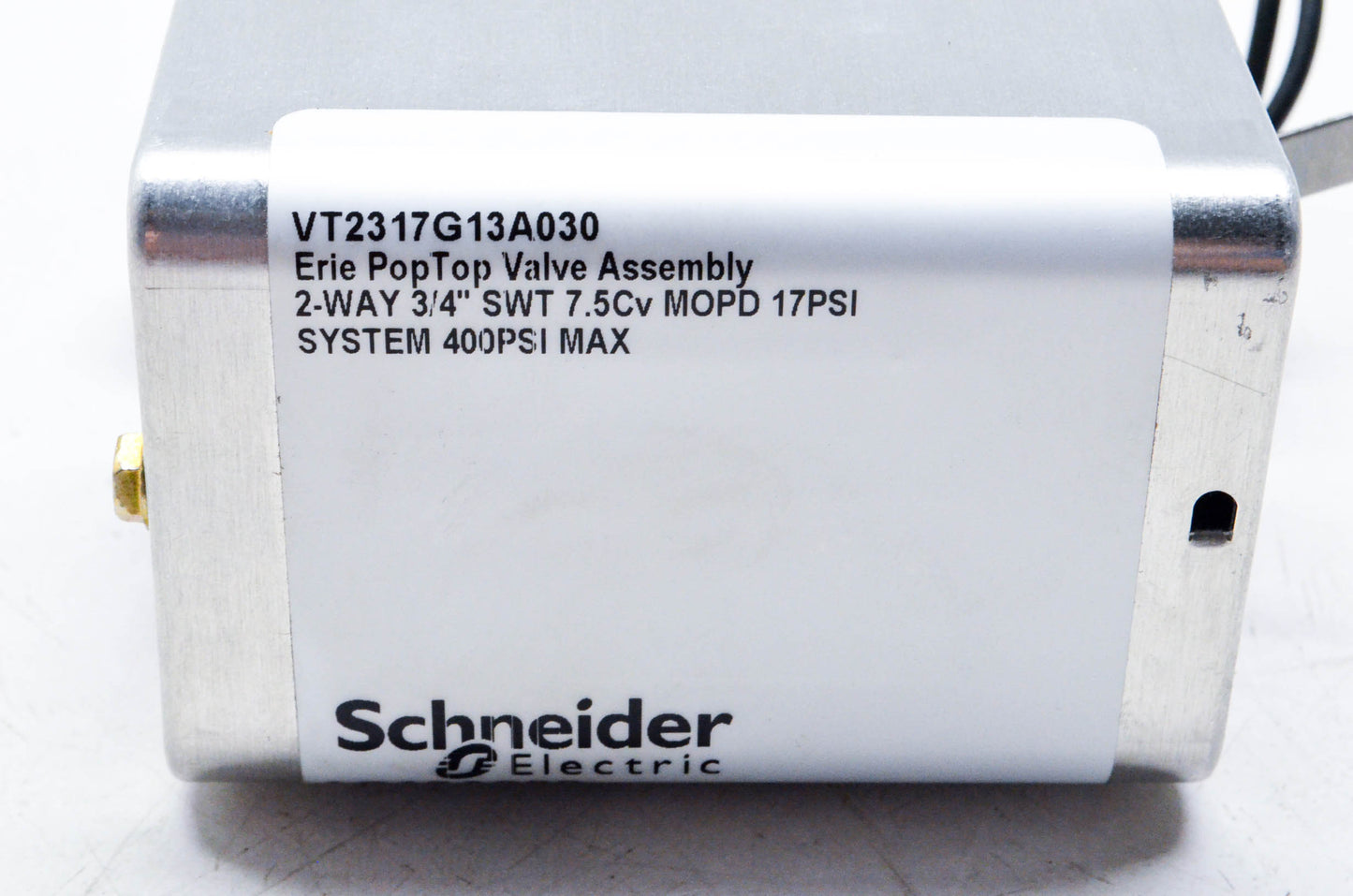 Schnieder Electric AG13A030, VT2317G13A030 2-Position Pop Top Actuator Assembly NOS
