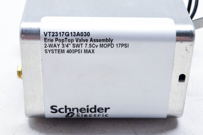 Schnieder Electric AG13A030, VT2317G13A030 2-Position Pop Top Actuator Assembly NOS