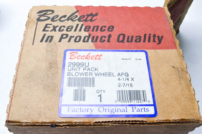 Beckett 2999U Blower Wheel NOS