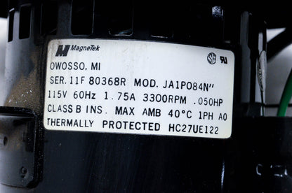 MagneTek JA1P084N Draft Inducer Blower Motor NOS